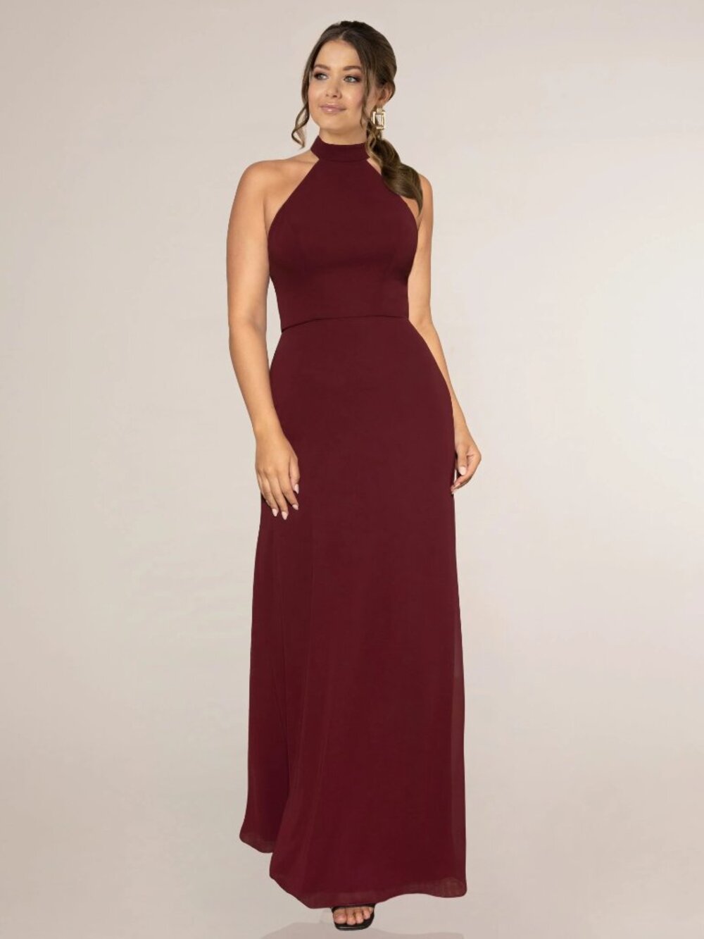 Burgundy Sorella Vita Dress Style 9634 Size 10